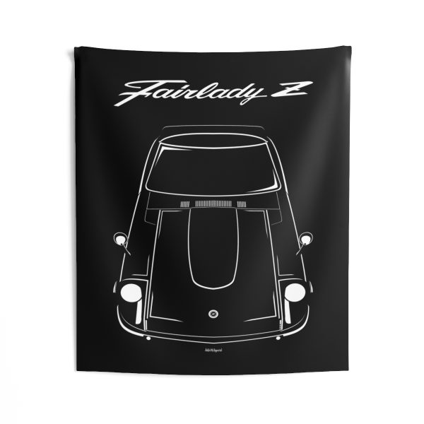 Nissan Fairlady Z S30 Tapestry 50 x 60 inch by Auto Art Apparel