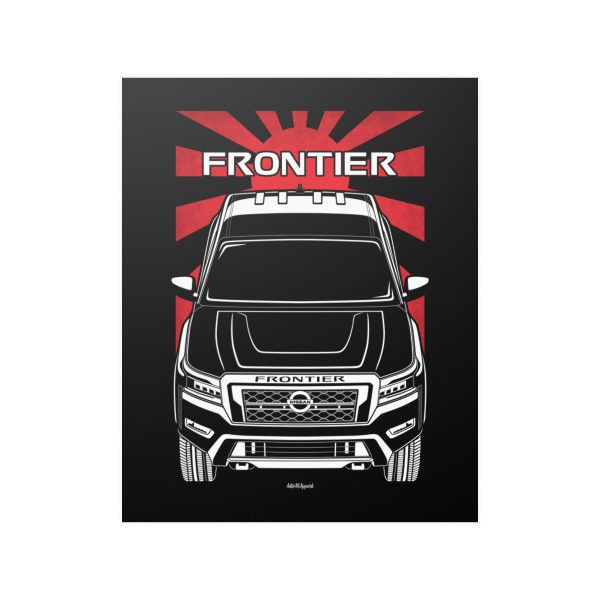Nissan Frontier 2022-2024 Poster - JDM Print 16 x 20 inch by Auto Art Apparel