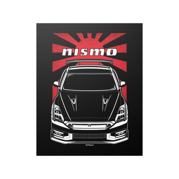Nissan GT R NISMO 2024 Poster - JDM Print 16 x 20 inch by Auto Art Apparel