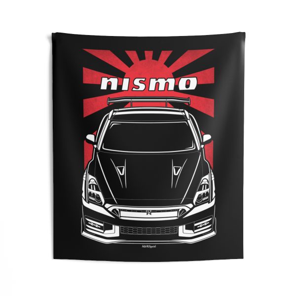 Nissan GT R NISMO 2024 Tapestry - JDM Wall Art 50 x 60 inch by Auto Art Apparel