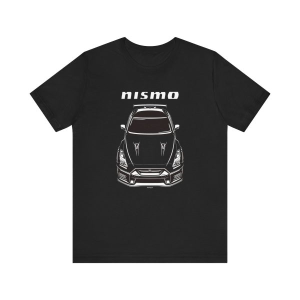 Nissan GT R Nismo R35 2020-2022 T-shirt Black by Auto Art Apparel