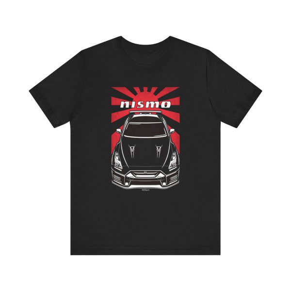 Nissan GT R Nismo R35 2020-2022 T-shirt - JDM Shirt Black by Auto Art Apparel