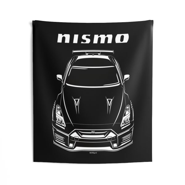 Nissan GT R Nismo R35 2020-2022 Tapestry 50 x 60 inch by Auto Art Apparel