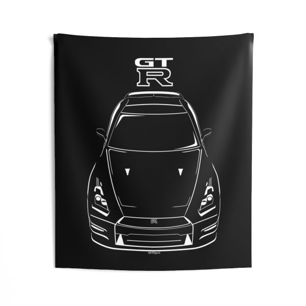Nissan GTR R35 2007-2016 Body Kit Tapestry 50 x 60 inch by Auto Art Apparel