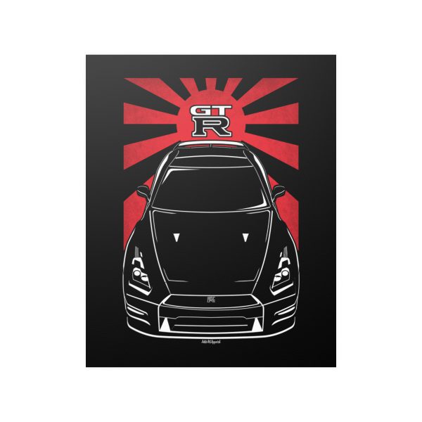 Nissan GTR R35 2007-2016 Poster - JDM Print 16 x 20 inch by Auto Art Apparel