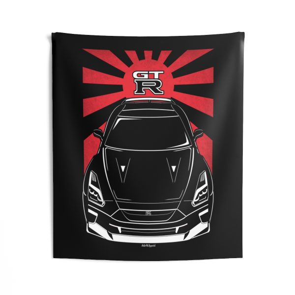 Nissan GTR R35 2017-2021 Tapestry - JDM Wall Art 50 x 60 inch by Auto Art Apparel