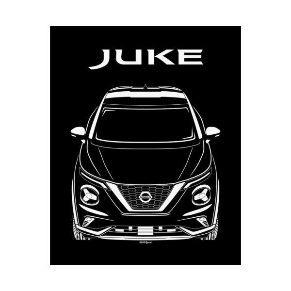 Nissan Juke 2020-2024 Poster 16 x 20 inch by Auto Art Apparel