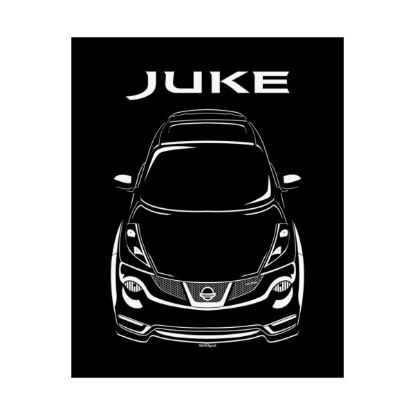 Nissan Juke Nismo RS Poster 16 x 20 inch by Auto Art Apparel