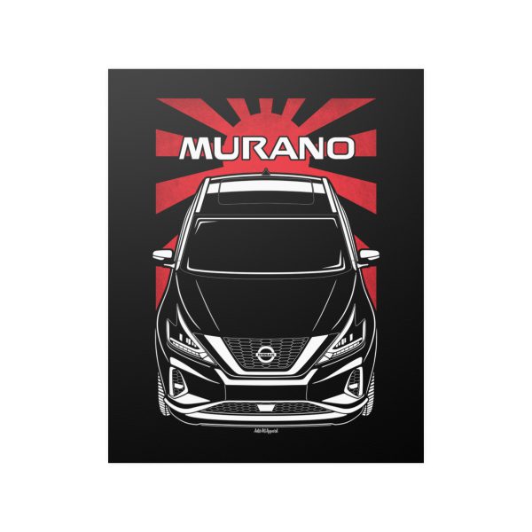 Nissan Murano 2019-2023 Poster - JDM Print 16 x 20 inch by Auto Art Apparel