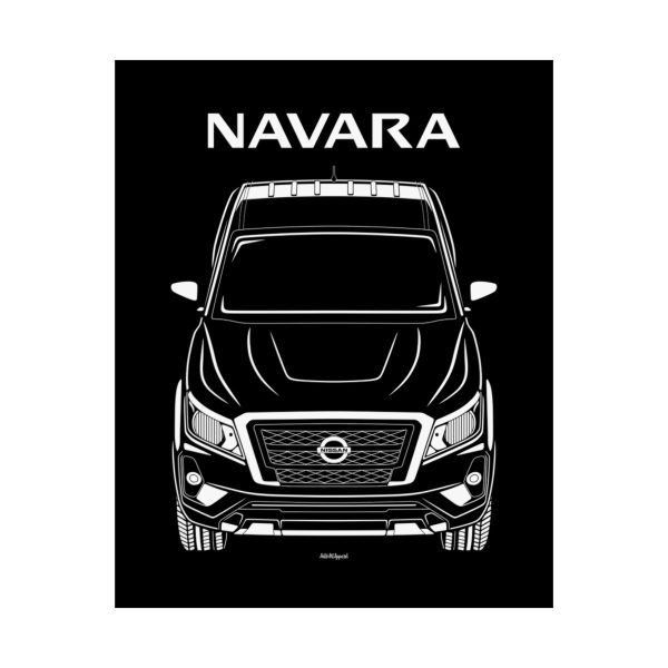 Nissan Navara 2021-2023 Poster 16 x 20 inch by Auto Art Apparel