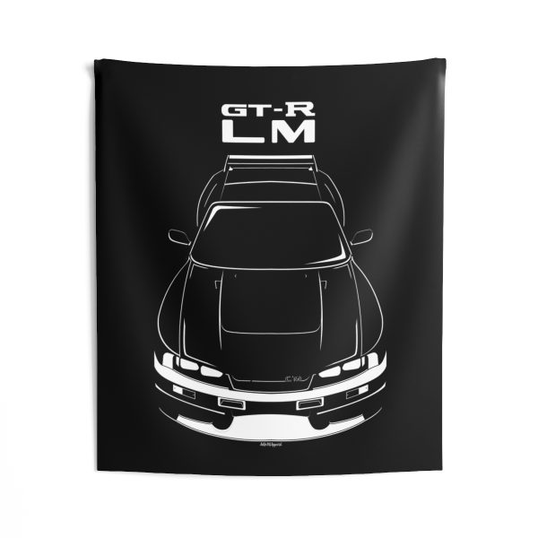 Nissan Nismo GTR LM Tapestry 50 x 60 inch by Auto Art Apparel