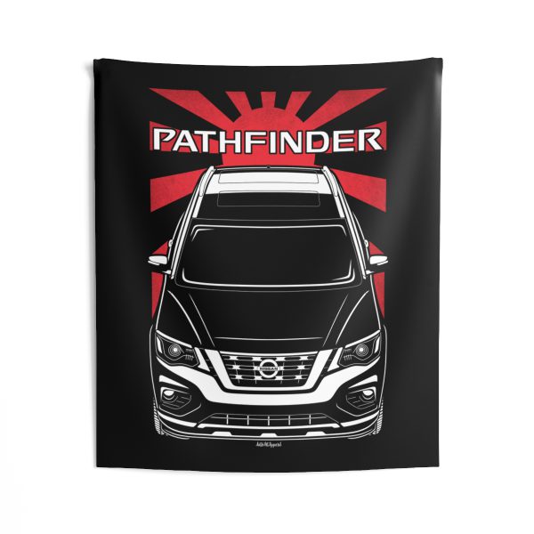 Nissan Pathfinder 2019-2021 Tapestry - JDM Wall Art 50 x 60 inch by Auto Art Apparel