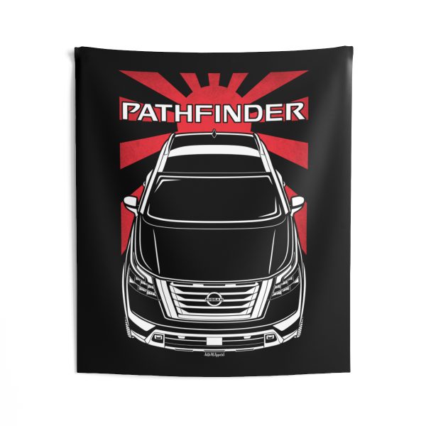 Nissan Pathfinder 2022-2024 Tapestry - JDM Wall Art 50 x 60 inch by Auto Art Apparel
