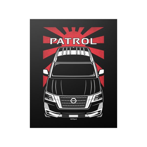 Nissan Patrol 2021-2023 Poster - JDM Print 16 x 20 inch by Auto Art Apparel