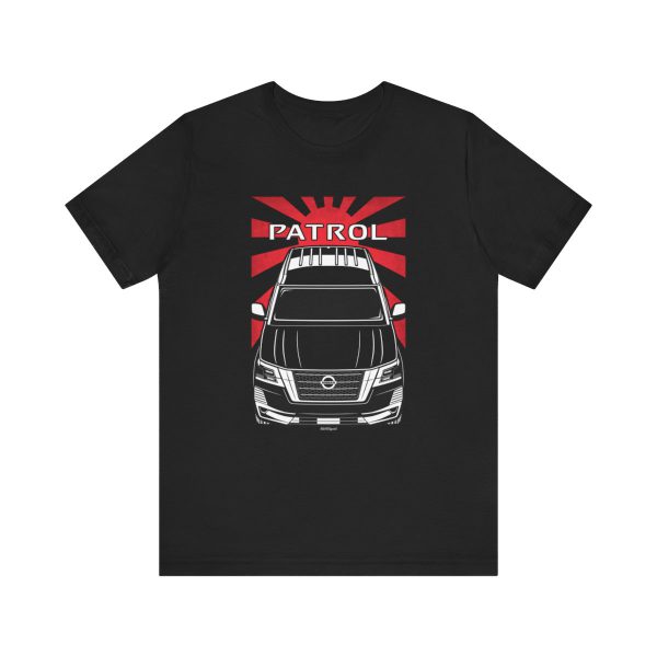 Nissan Patrol 2021-2023 T-shirt - JDM Shirt Black by Auto Art Apparel