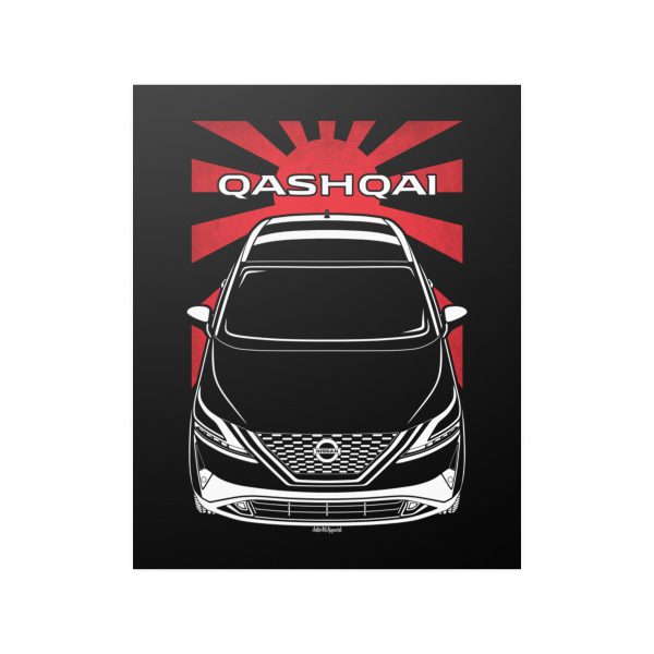 Nissan Qashqai 2022-2024 Poster - JDM Print 16 x 20 inch by Auto Art Apparel