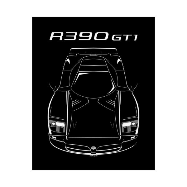 Nissan R390 GT1 Poster 16 x 20 inch by Auto Art Apparel