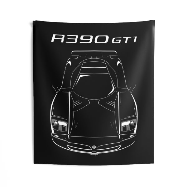Nissan R390 GT1 Tapestry 50 x 60 inch by Auto Art Apparel
