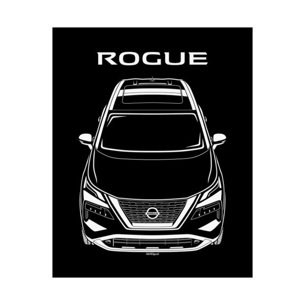 Nissan Rogue 2021-2023 Poster 16 x 20 inch by Auto Art Apparel