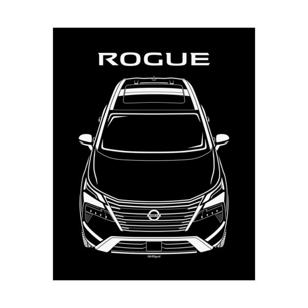 Nissan Rogue 2024 Poster 16 x 20 inch by Auto Art Apparel