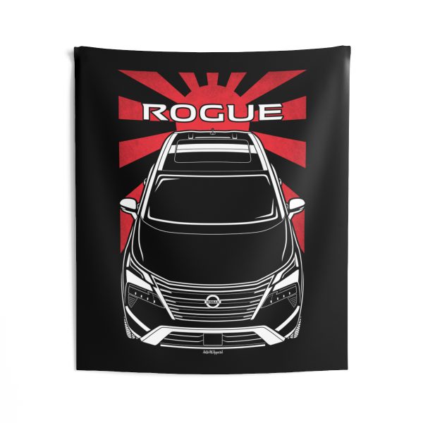 Nissan Rogue 2024 Tapestry - JDM Wall Art 50 x 60 inch by Auto Art Apparel