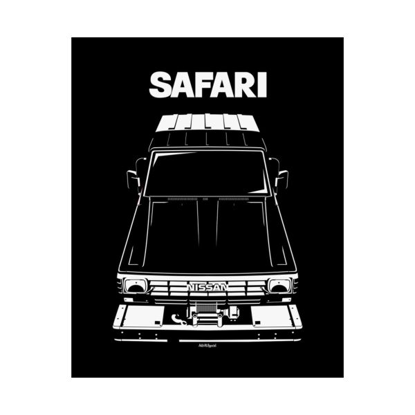 Nissan Safari Turbo 160 1980-1985 Poster 16 x 20 inch by Auto Art Apparel