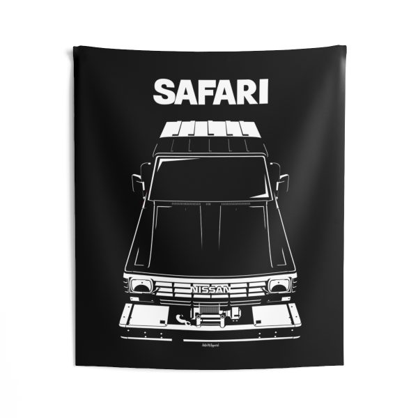 Nissan Safari Turbo 160 1980-1985 Tapestry 50 x 60 inch by Auto Art Apparel