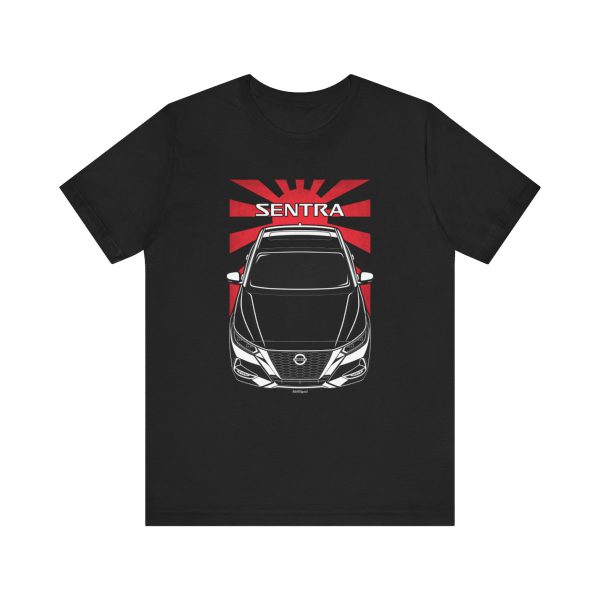 Nissan Sentra 2020-2023 T-shirt - JDM Shirt Black by Auto Art Apparel