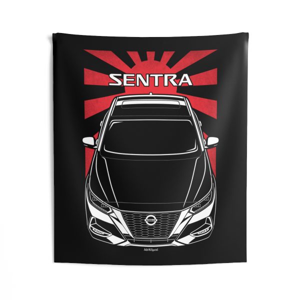 Nissan Sentra 2020-2023 Tapestry - JDM Wall Art 50 x 60 inch by Auto Art Apparel