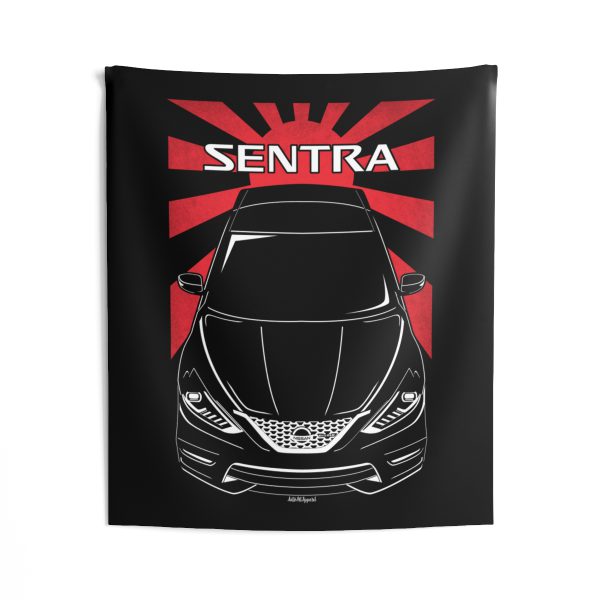 Nissan Sentra Nismo Tapestry - JDM Wall Art 50 x 60 inch by Auto Art Apparel