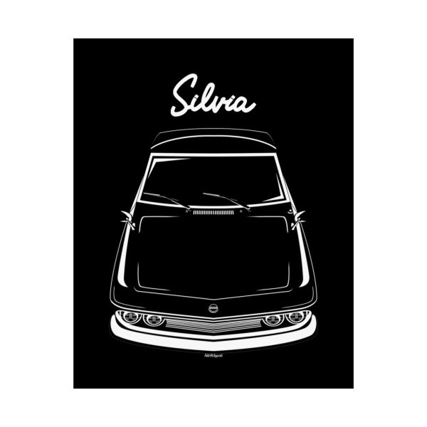 Nissan Silvia 1966-1968 Poster 16 x 20 inch by Auto Art Apparel