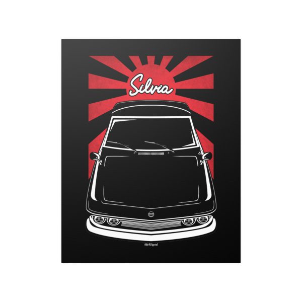 Nissan Silvia 1966-1968 Poster - JDM Print 16 x 20 inch by Auto Art Apparel