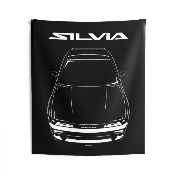 Nissan Silvia Club KS S13 Tapestry 50 x 60 inch by Auto Art Apparel
