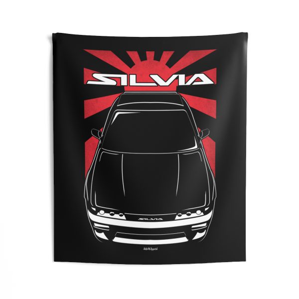 Nissan Silvia Club KS S13 Tapestry - JDM Wall Art 50 x 60 inch by Auto Art Apparel