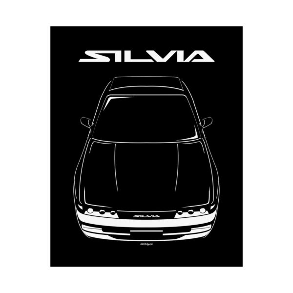Nissan Silvia S13 1988-1993 Poster 16 x 20 inch by Auto Art Apparel