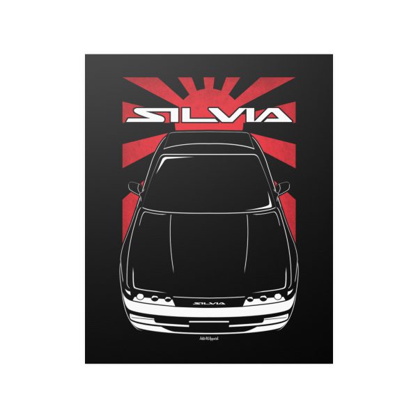 Nissan Silvia S13 1988-1993 Poster - JDM Print 16 x 20 inch by Auto Art Apparel