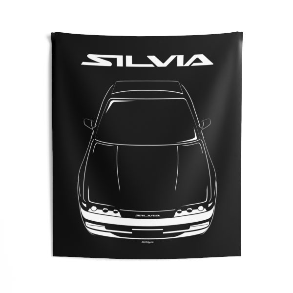 Nissan Silvia S13 1988-1993 Tapestry 50 x 60 inch by Auto Art Apparel