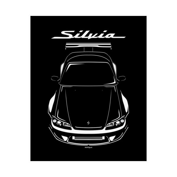 Nissan Silvia S15 Body Kit Poster 16 x 20 inch by Auto Art Apparel