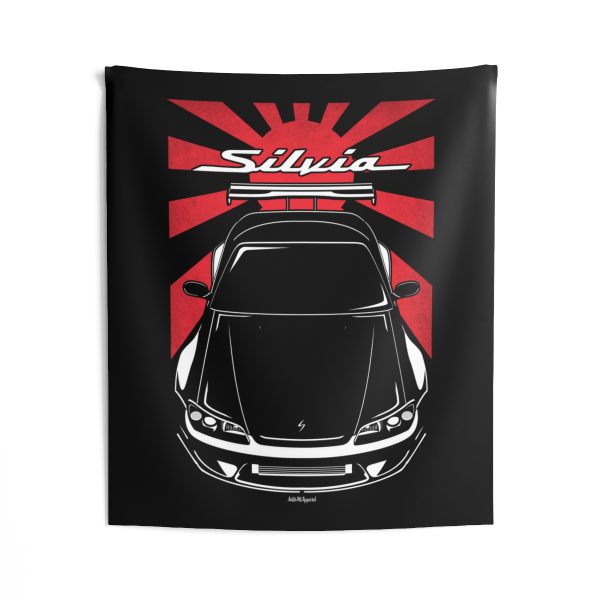 Nissan Silvia S15 Body Kit Tapestry - JDM Wall Art 50 x 60 inch by Auto Art Apparel