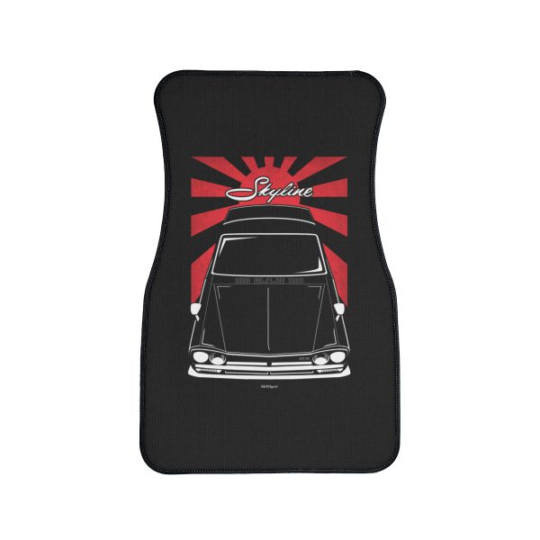 Nissan Skyline 2000 GTR C10 Car Mat - JDM Floor Mats Front Carpet Floor Mats by Auto Art Apparel
