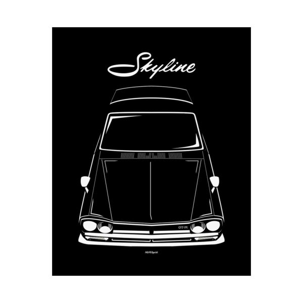 Nissan Skyline 2000 GTR C10 Poster 16 x 20 inch by Auto Art Apparel