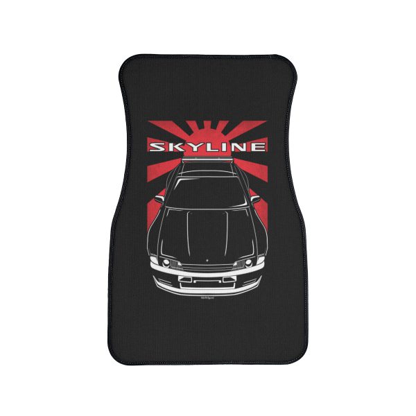 Nissan Skyline GTR V Spec R32 Body Kit Car Mat - JDM Floor Mats Front Carpet Floor Mats by Auto Art Apparel
