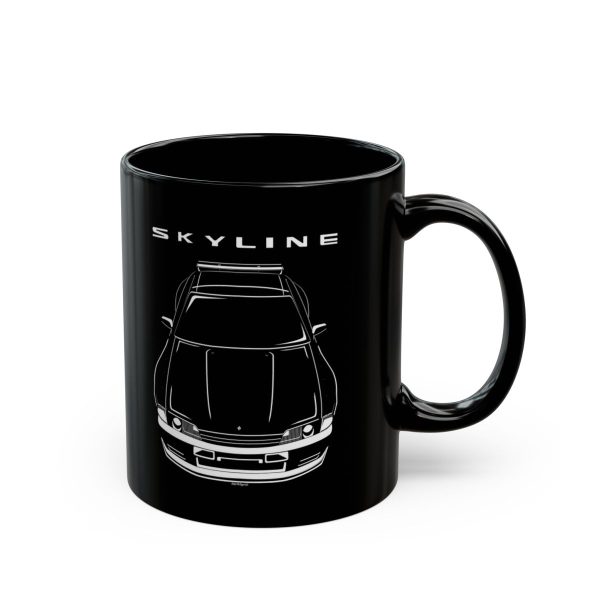 Nissan Skyline GTR V Spec R32 Body Kit Mug 11 oz by Auto Art Apparel