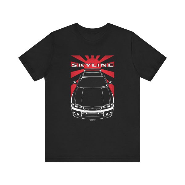 Nissan Skyline GTR V Spec R33 T-shirt - JDM Shirt by Auto Art Apparel