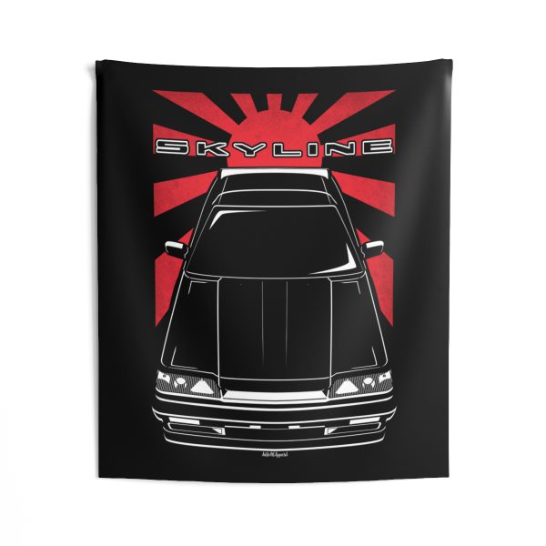 Nissan Skyline GTS R R31 Tapestry - JDM Wall Art 50 x 60 inch by Auto Art Apparel