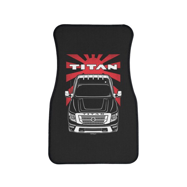Nissan Titan 2021-2023 Car Mat - JDM Floor Mats Front Carpet Floor Mats by Auto Art Apparel