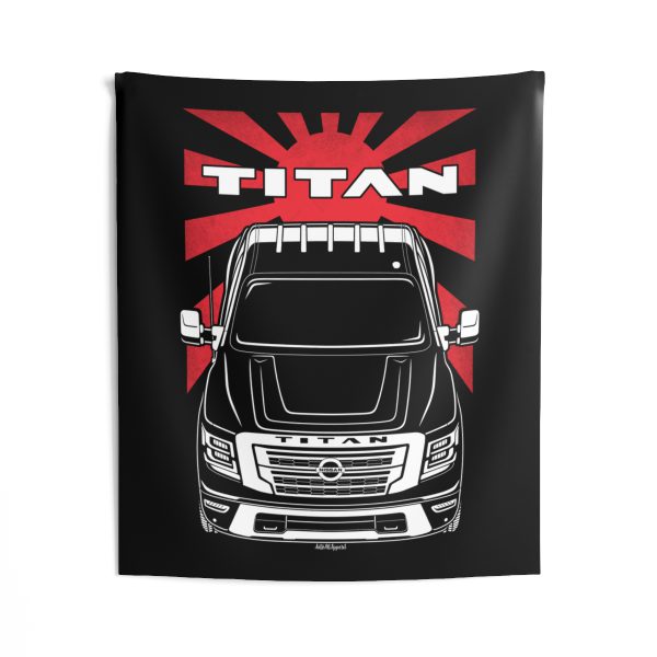 Nissan Titan 2021-2023 Tapestry - JDM Wall Art 50 x 60 inch by Auto Art Apparel