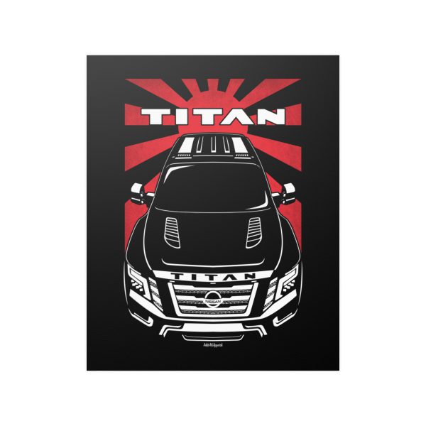 Nissan Titan Warrior Poster - JDM Print 16 x 20 inch by Auto Art Apparel