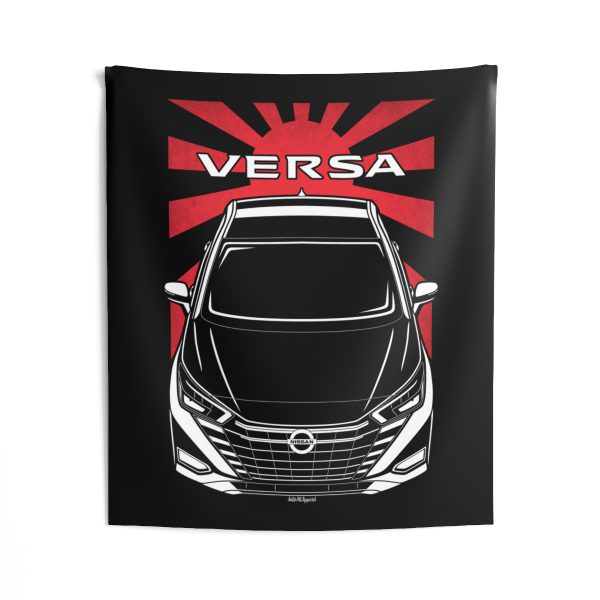 Nissan Versa 2023-2024 Tapestry - JDM Wall Art 50 x 60 inch by Auto Art Apparel