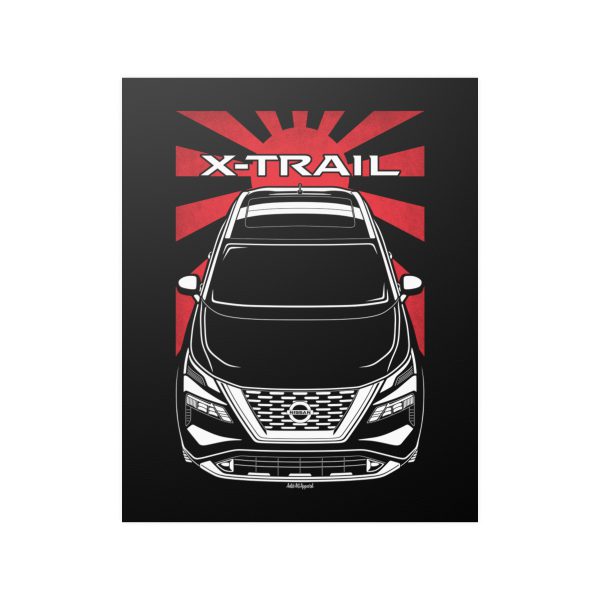Nissan X Trail 2023-2024 Poster - JDM Print 16 x 20 inch by Auto Art Apparel